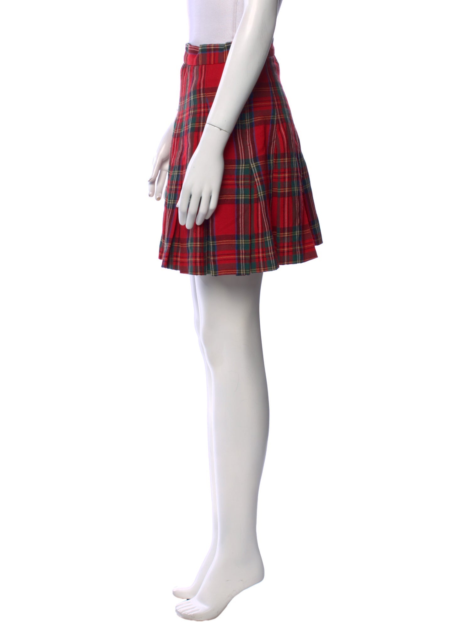 Henri Bendel Wool Mini Skirt