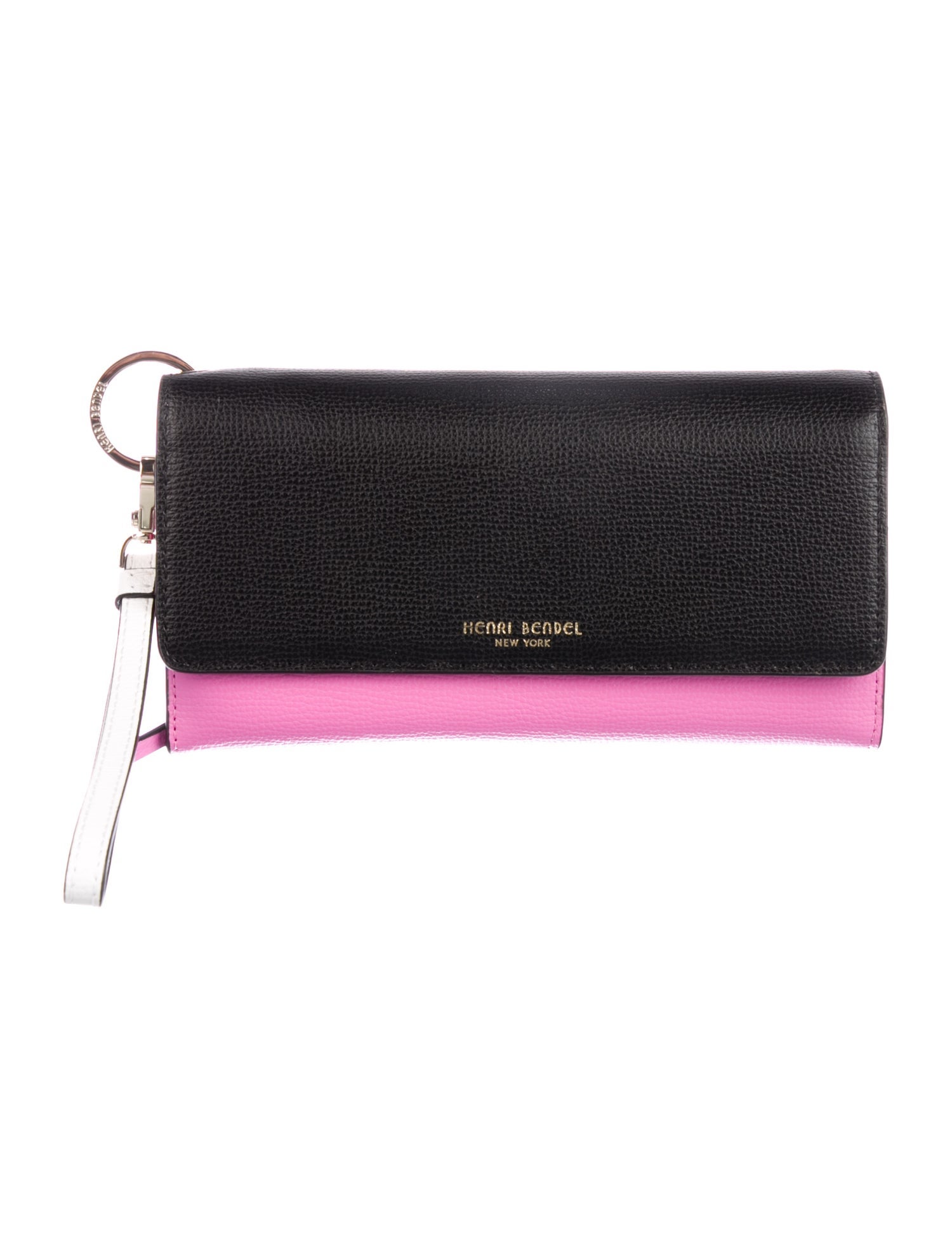 Henri Bendel Embossed Leather Wallet