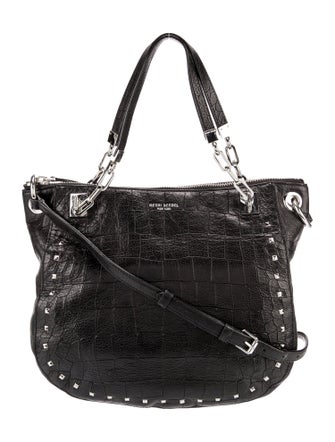 Henri Bendel Leather Top Handle Bag