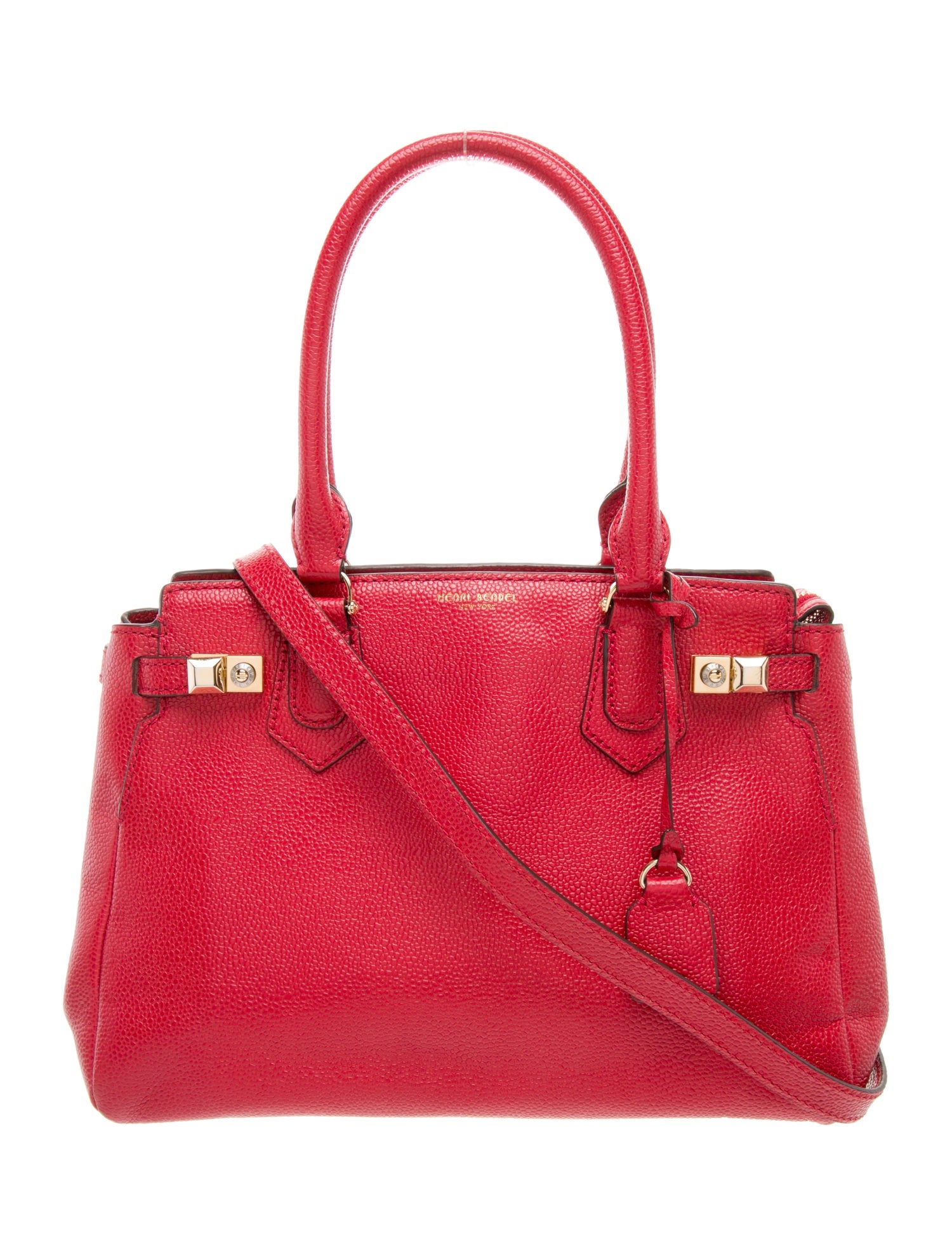 Henri Bendel Leather Top Handle Bag