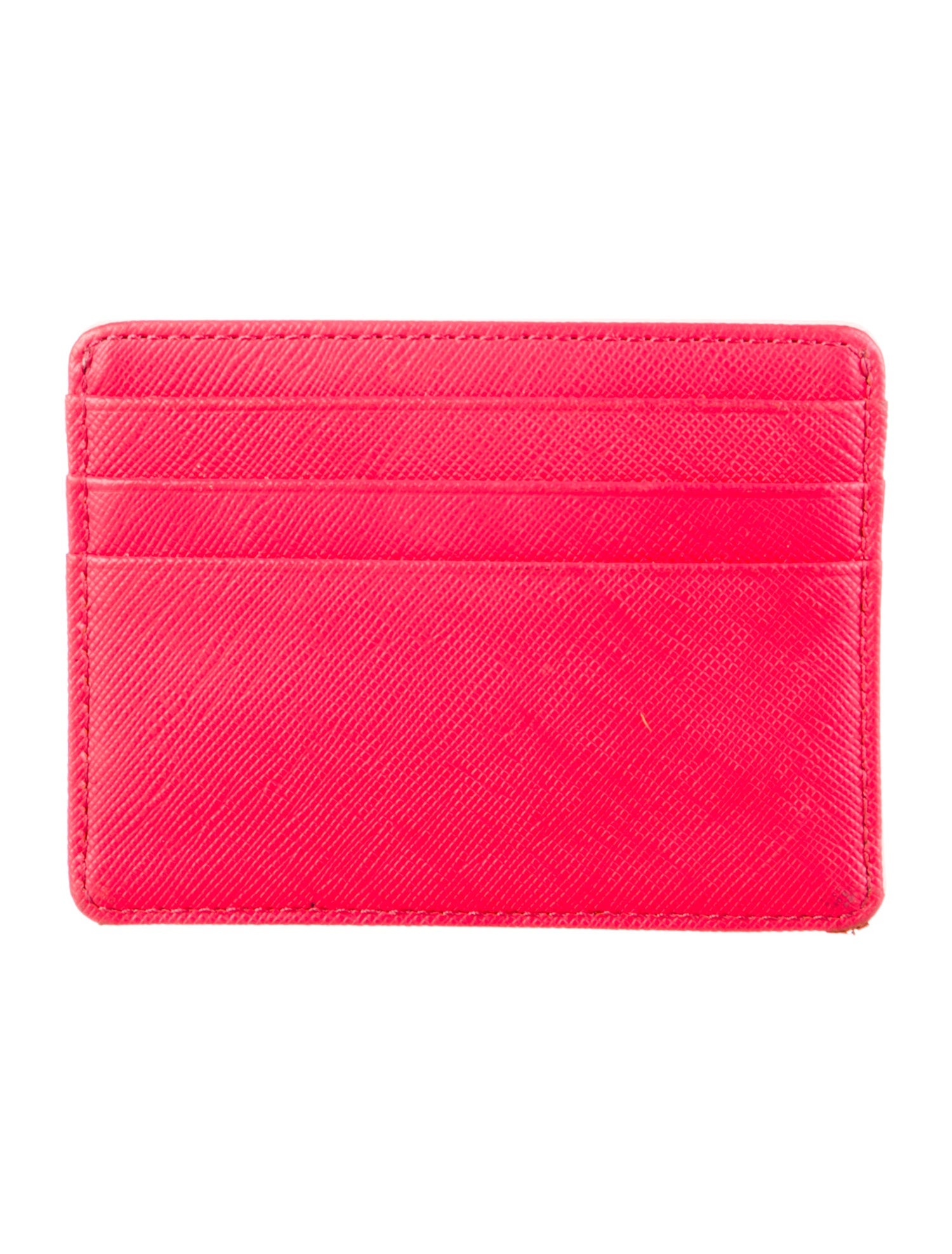 Henri Bendel Saffiano Compact Wallet Leather Compact Wallet