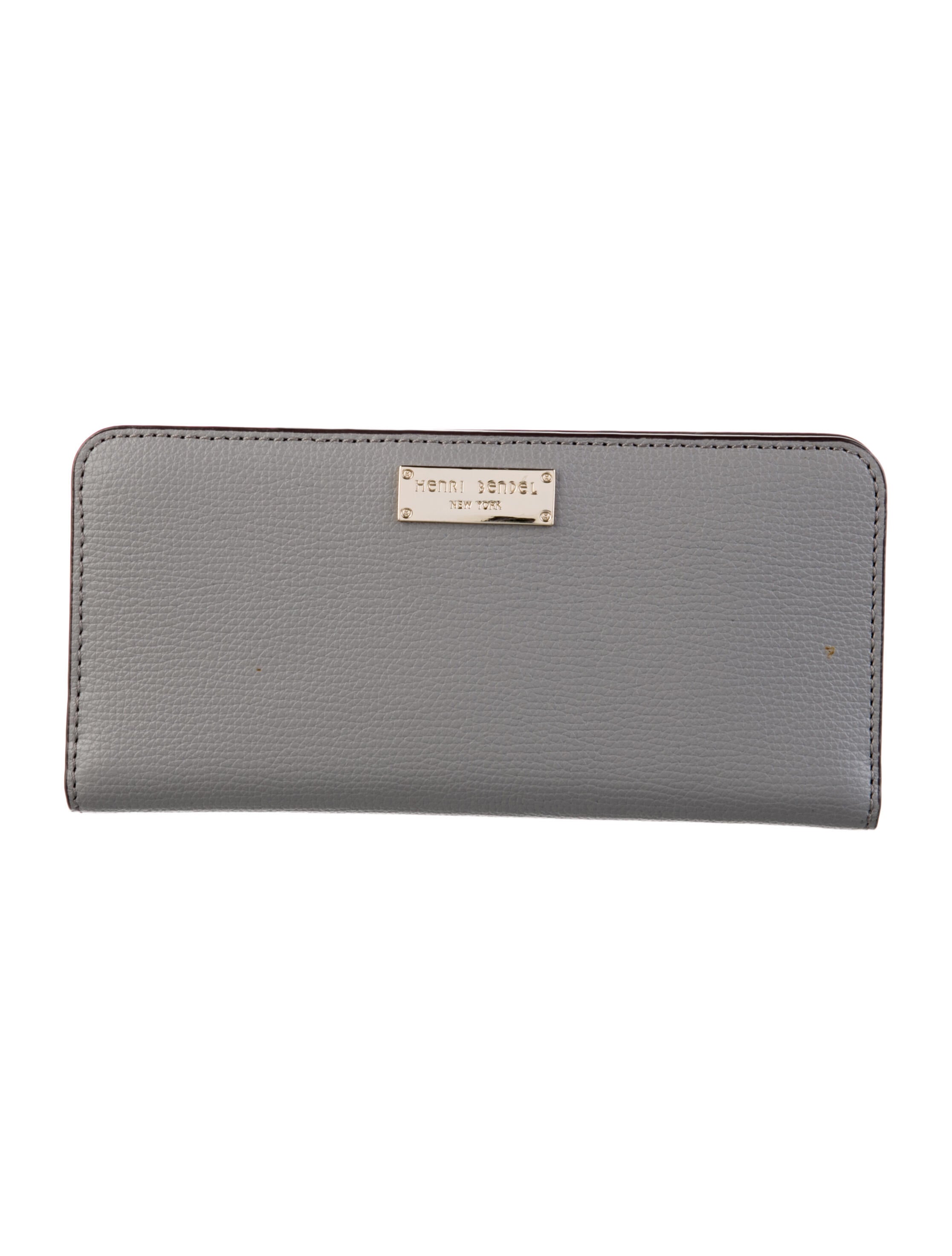 Henri Bendel Leather Continental Wallet