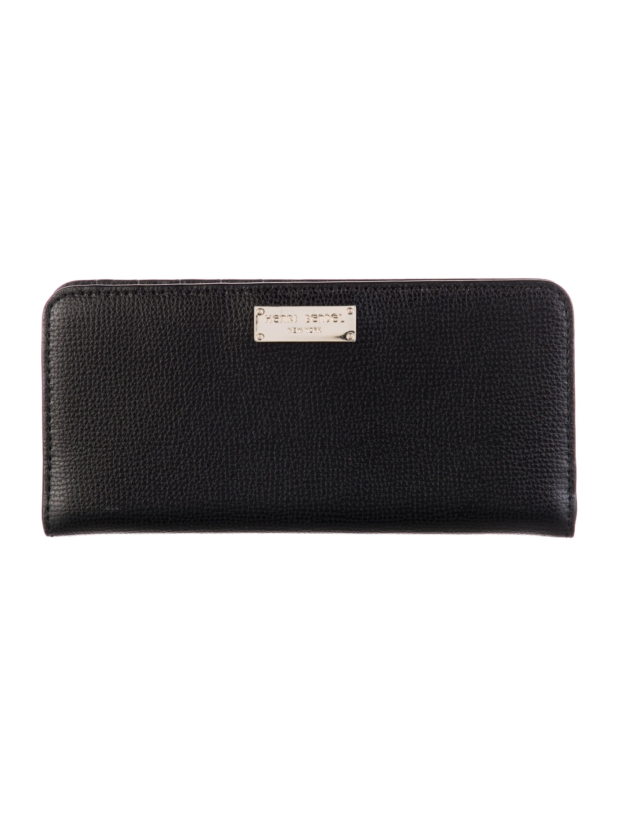 Henri Bendel Leather Continental Wallet