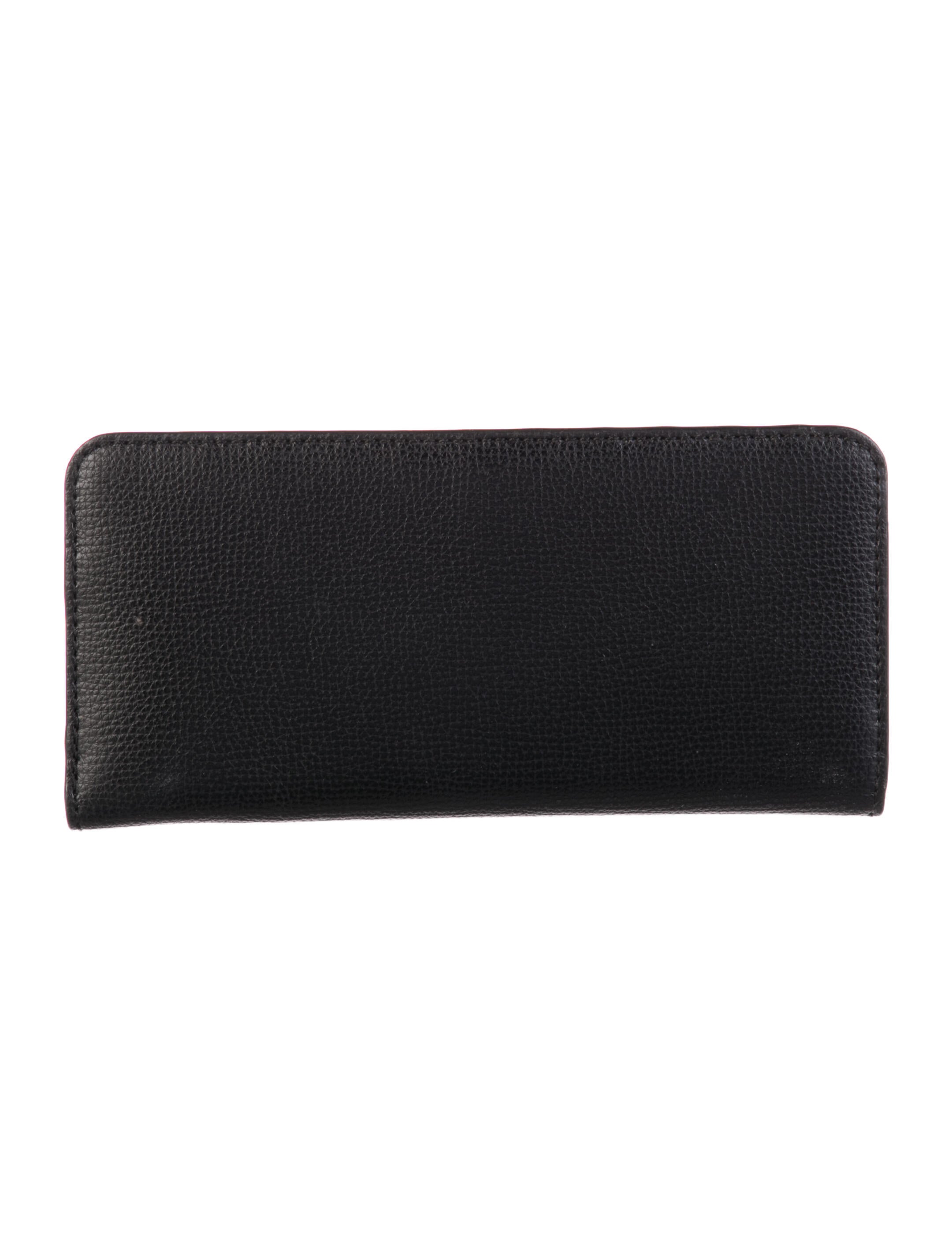 Henri Bendel Leather Continental Wallet