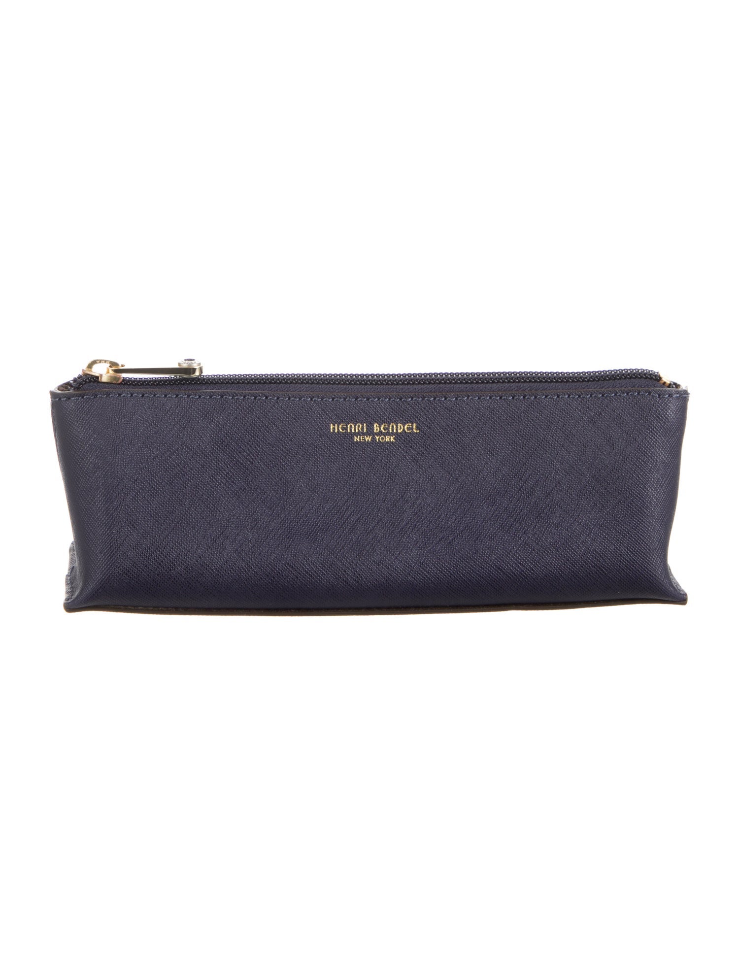 Henri Bendel Leather cosmetic bag