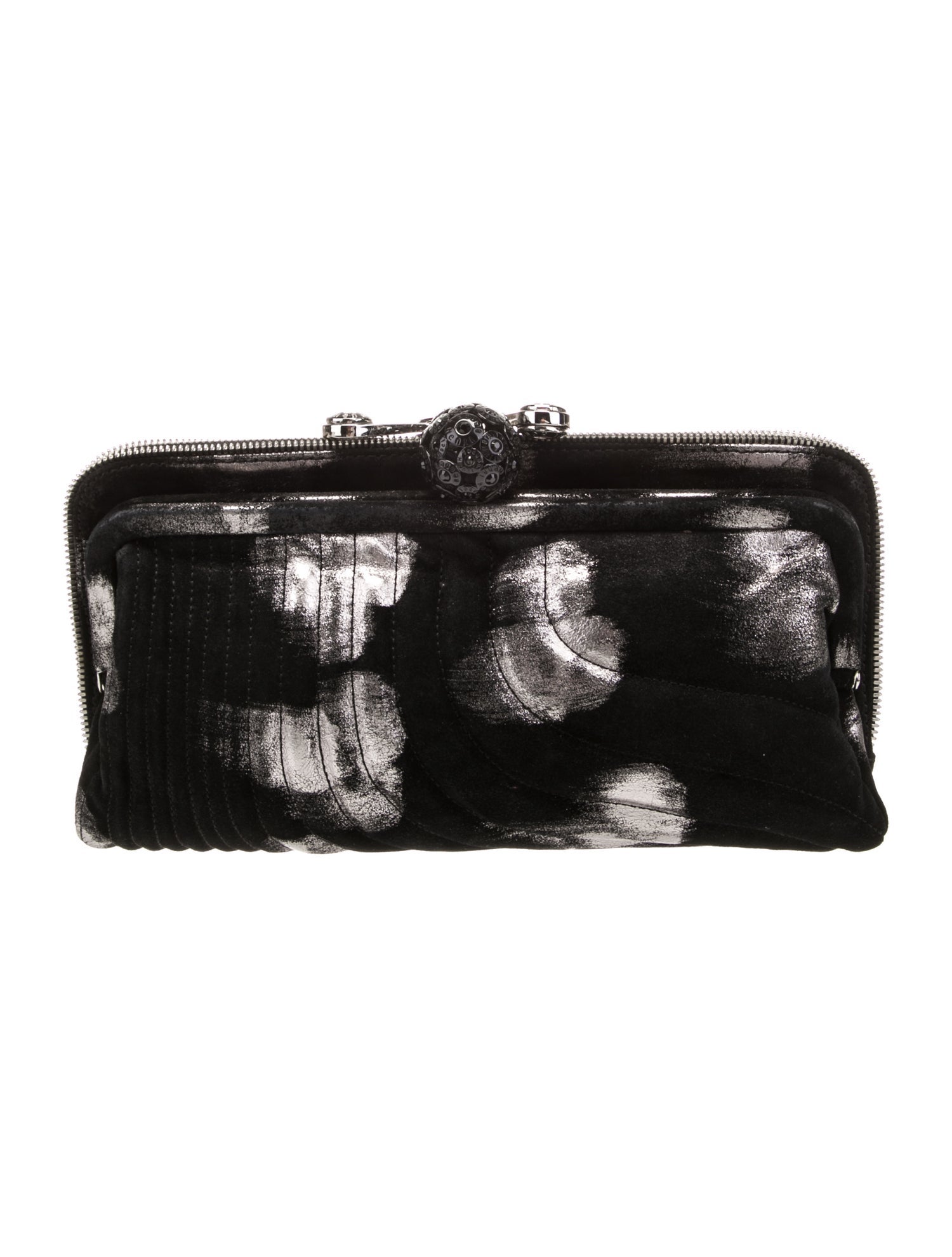 Henri Bendel Suede Minaudière