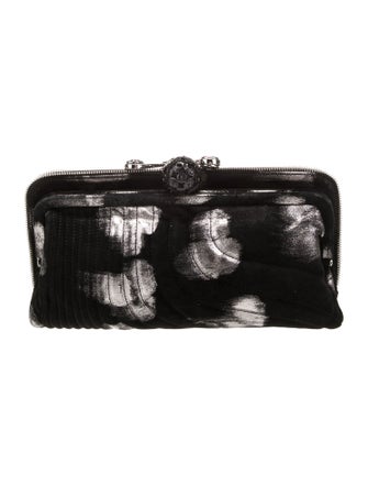 Henri Bendel Suede Minaudière