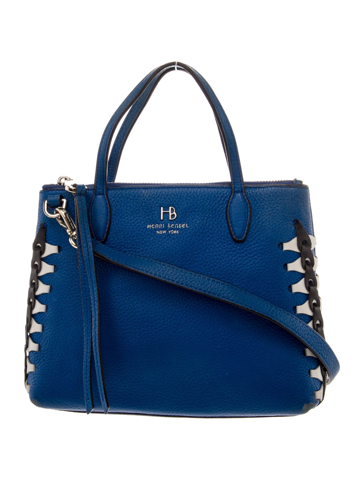 Henri Bendel Leather Top Handle Bag