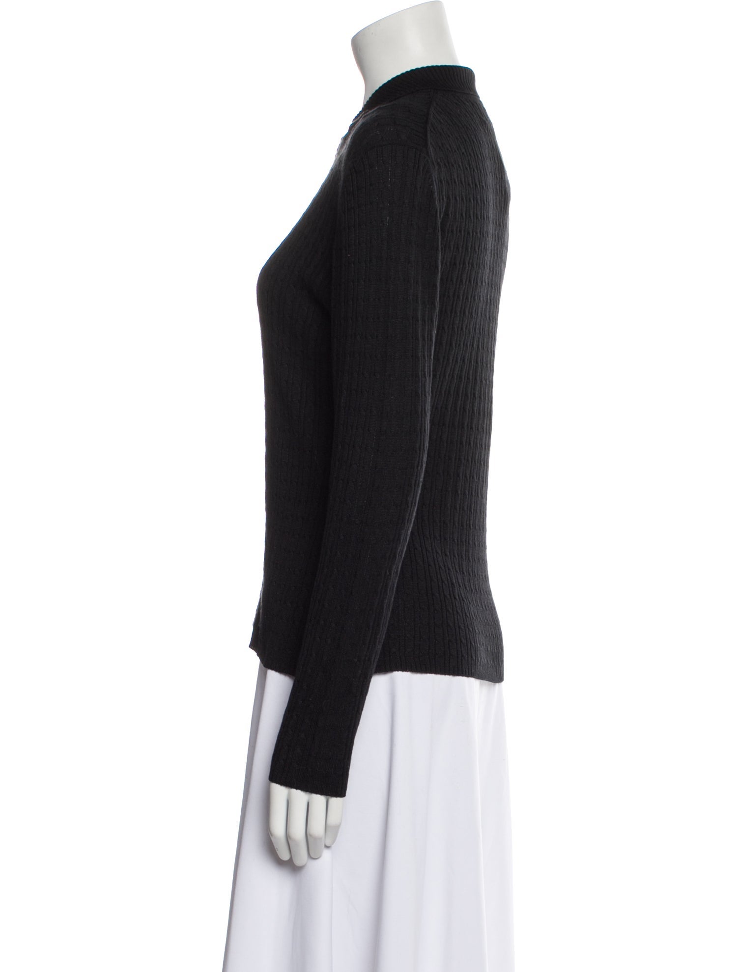 Henri Bendel Silk Sweater