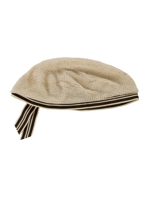 Henri Bendel Knitted Beret Hat