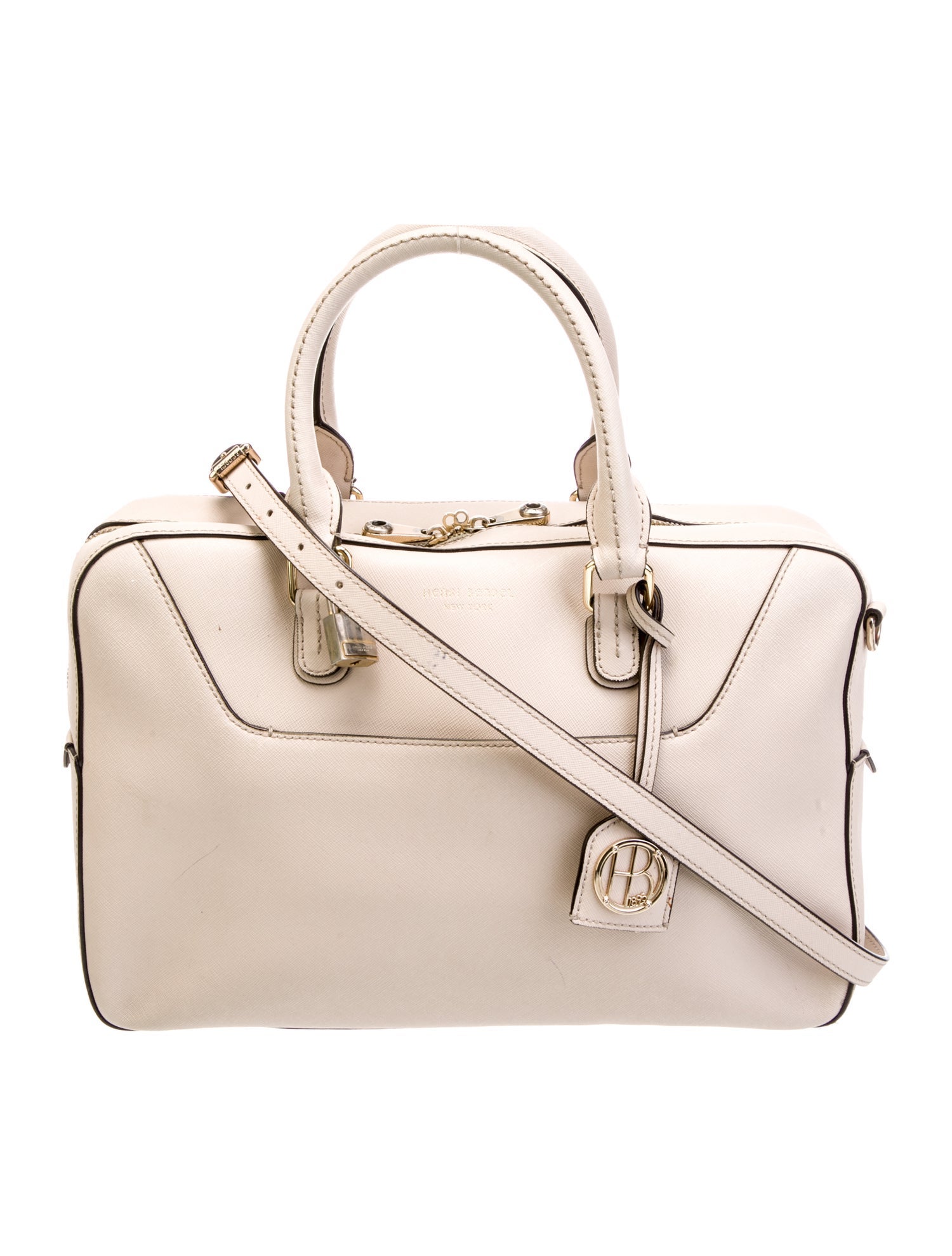 Henri Bendel Saffiano Leather Crossbody Bag