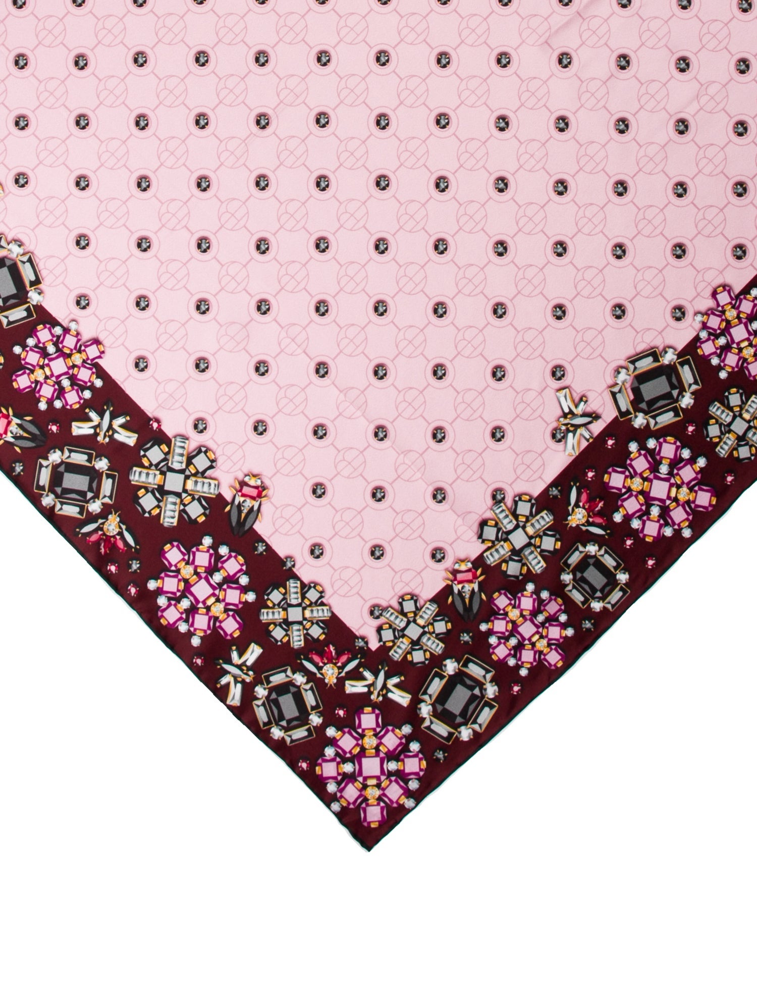 Henri Bendel Silk Printed Scarf