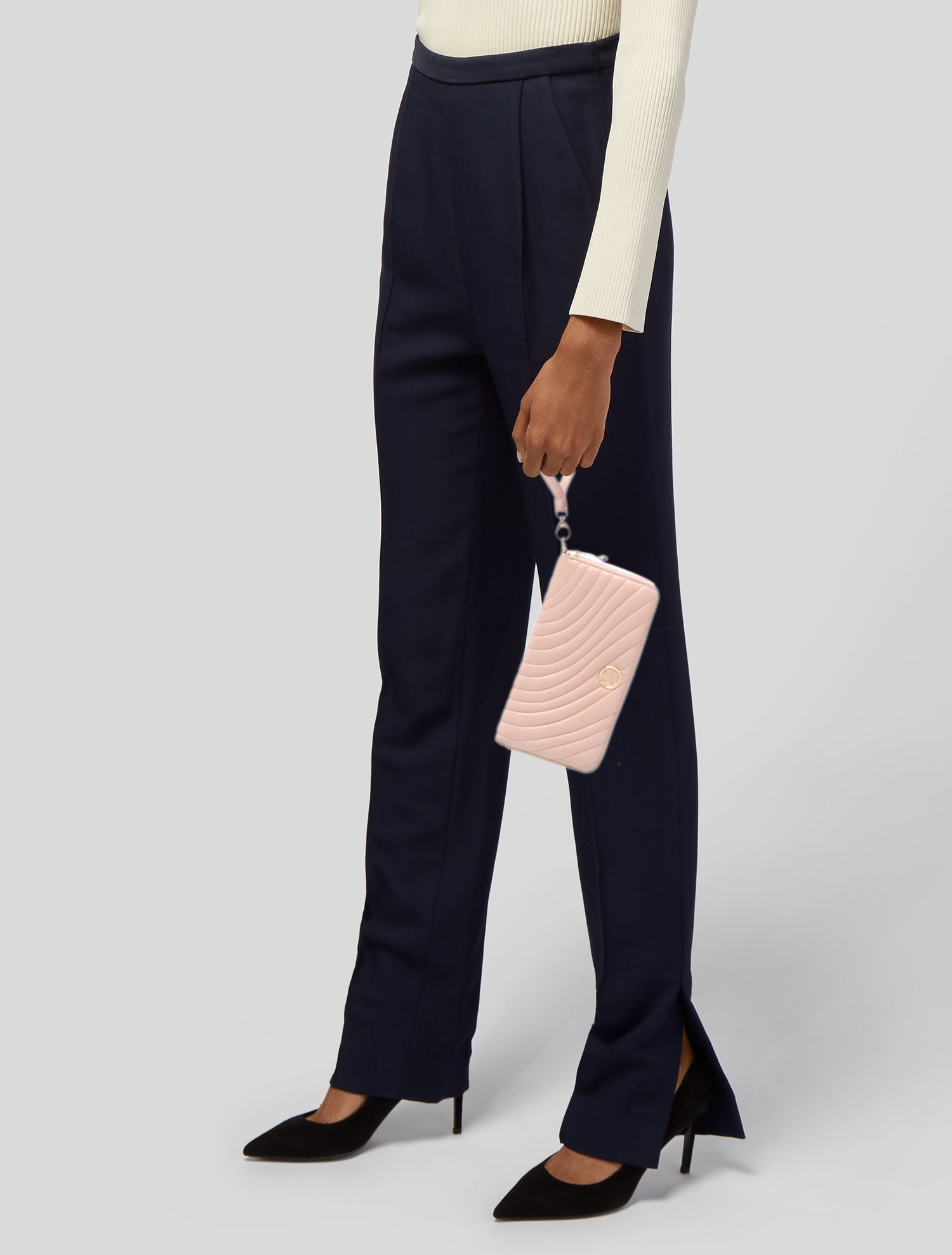 Henri Bendel Leather Clutch