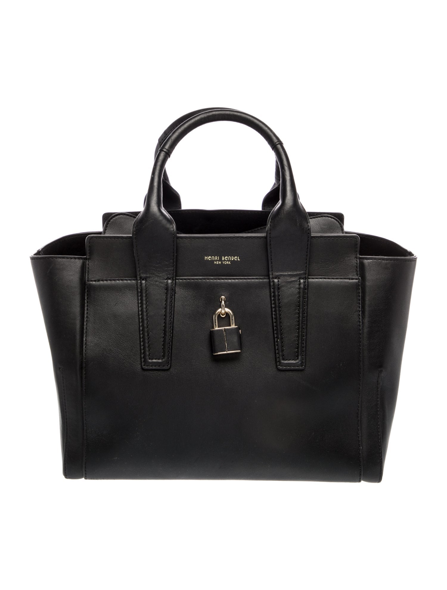 Henri Bendel Leather Top Handle Bag