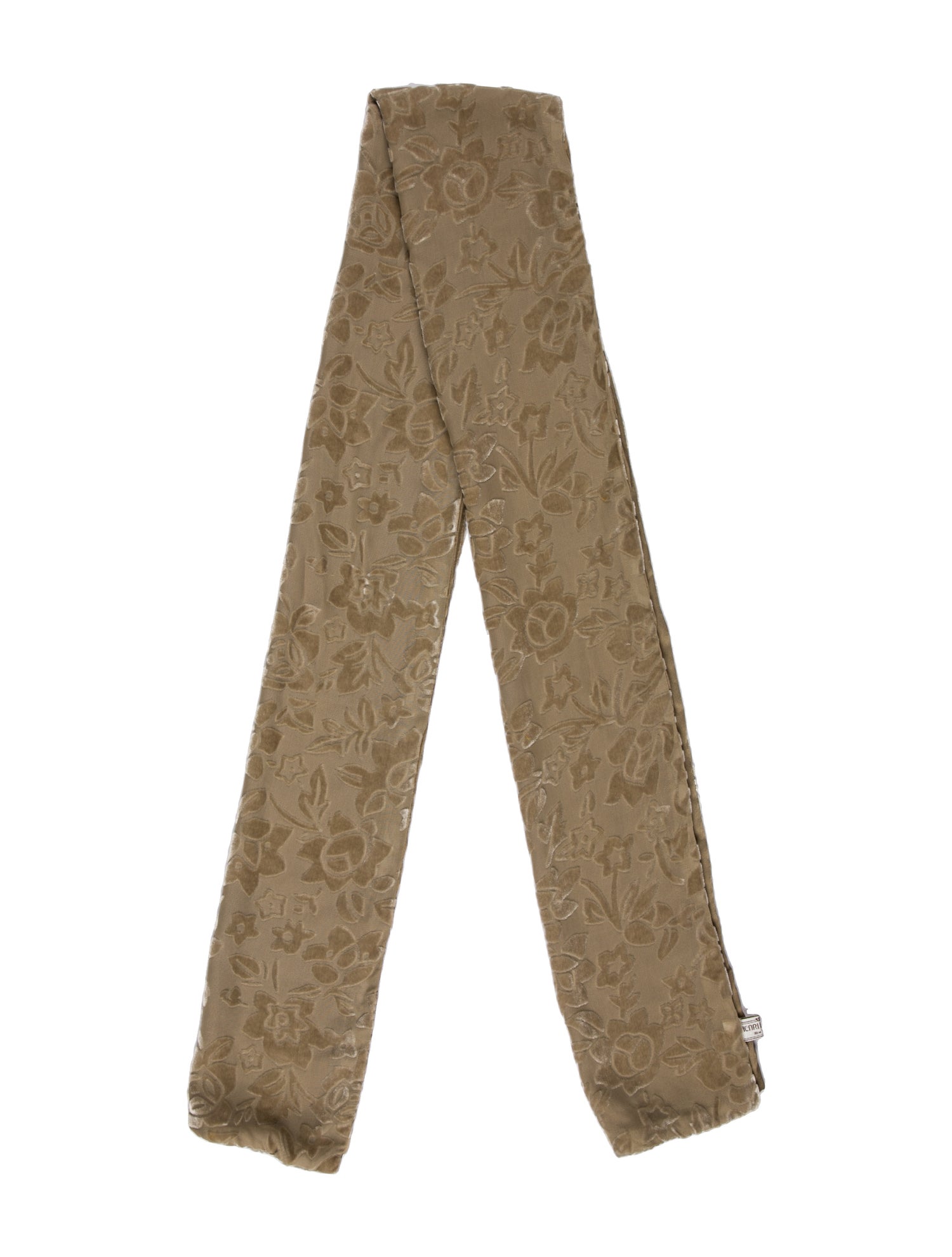 Henri Bendel Silk Floral Print Scarf