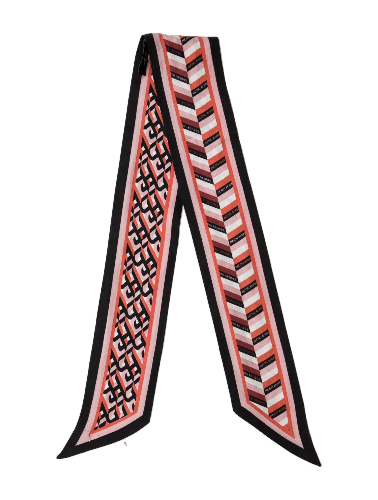 Henri Bendel Festival Quadri Silk Scarf