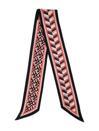 Henri Bendel Festival Quadri Silk Scarf