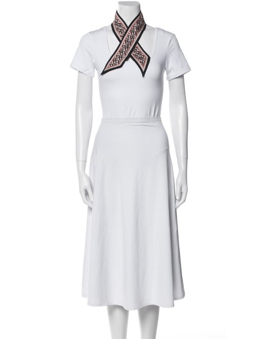 Henri Bendel Festival Quadri Silk Scarf