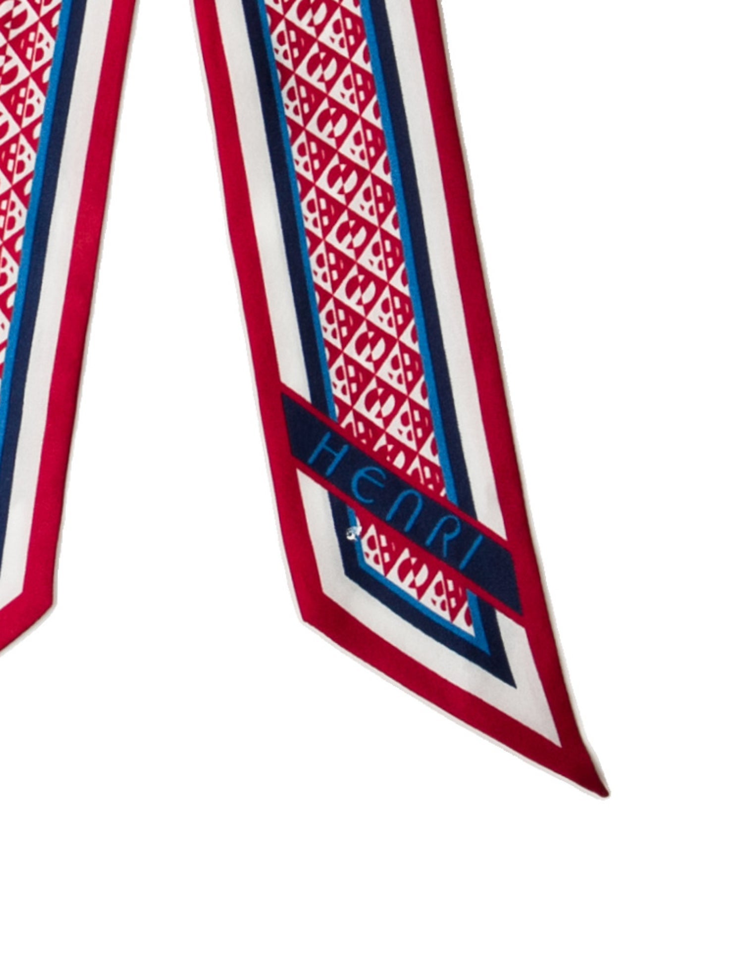 Henri Bendel Silk Printed Scarf