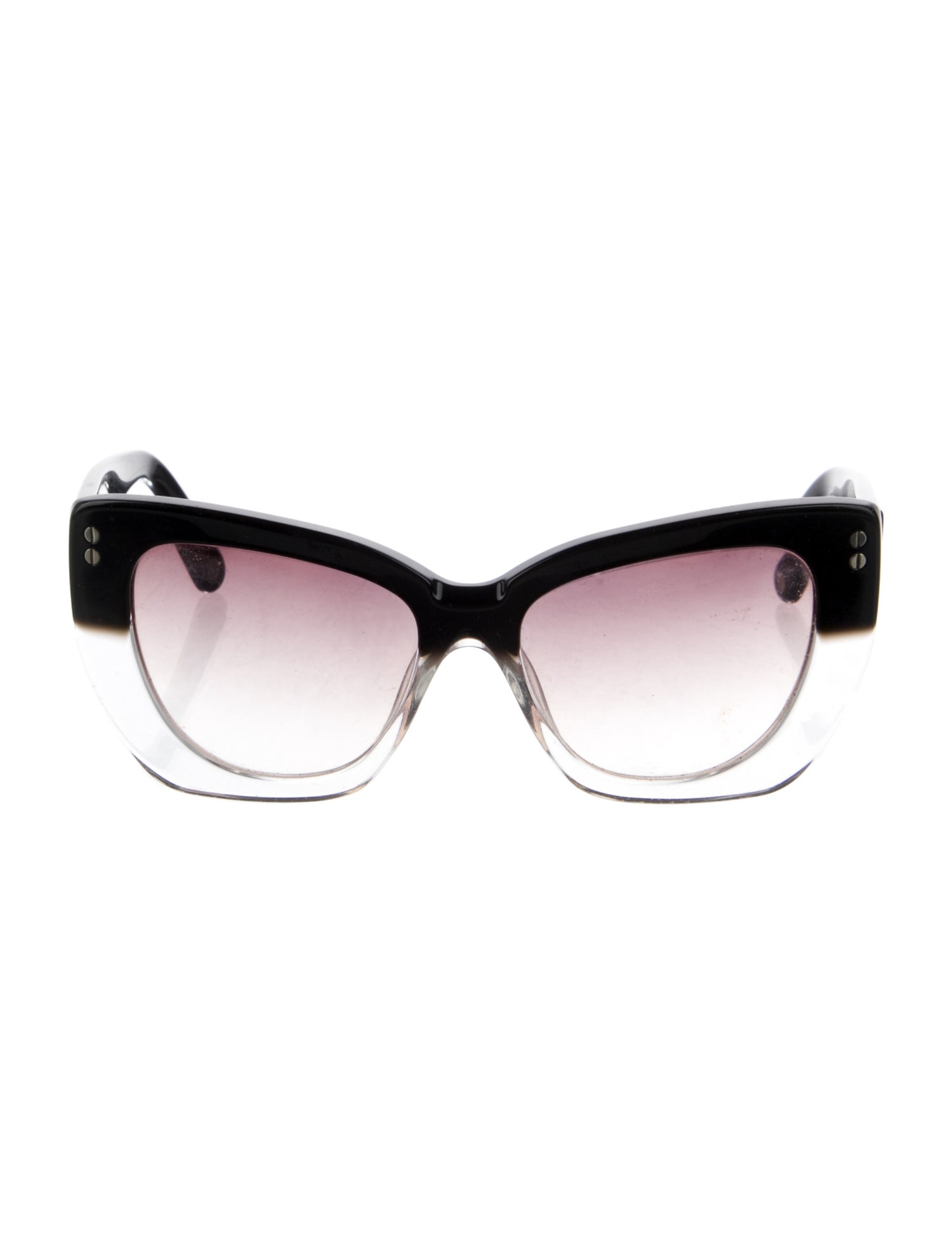 Henri Bendel Cat-Eye Gradient Sunglasses