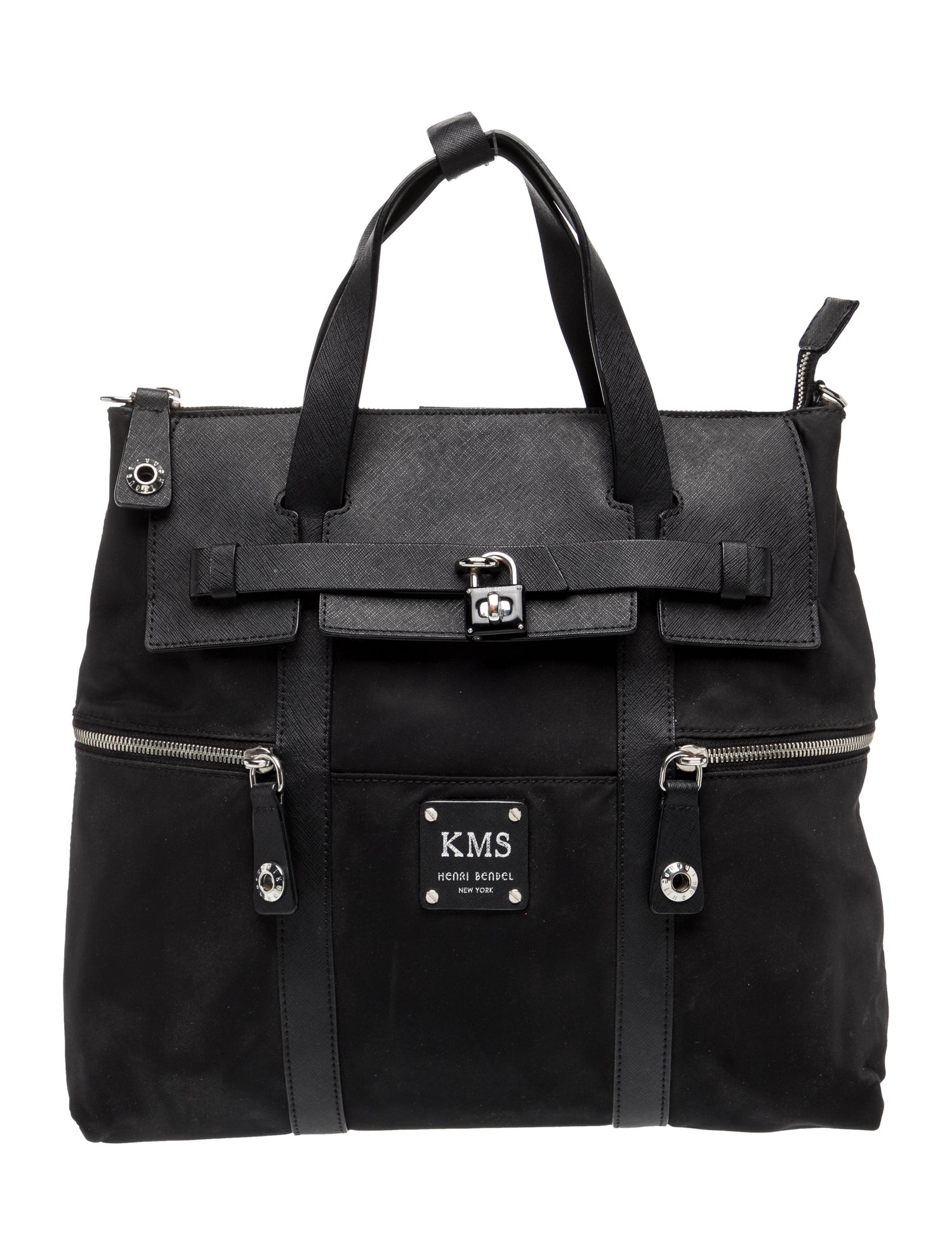 Henri Bendel Nylon Top Handle Bag