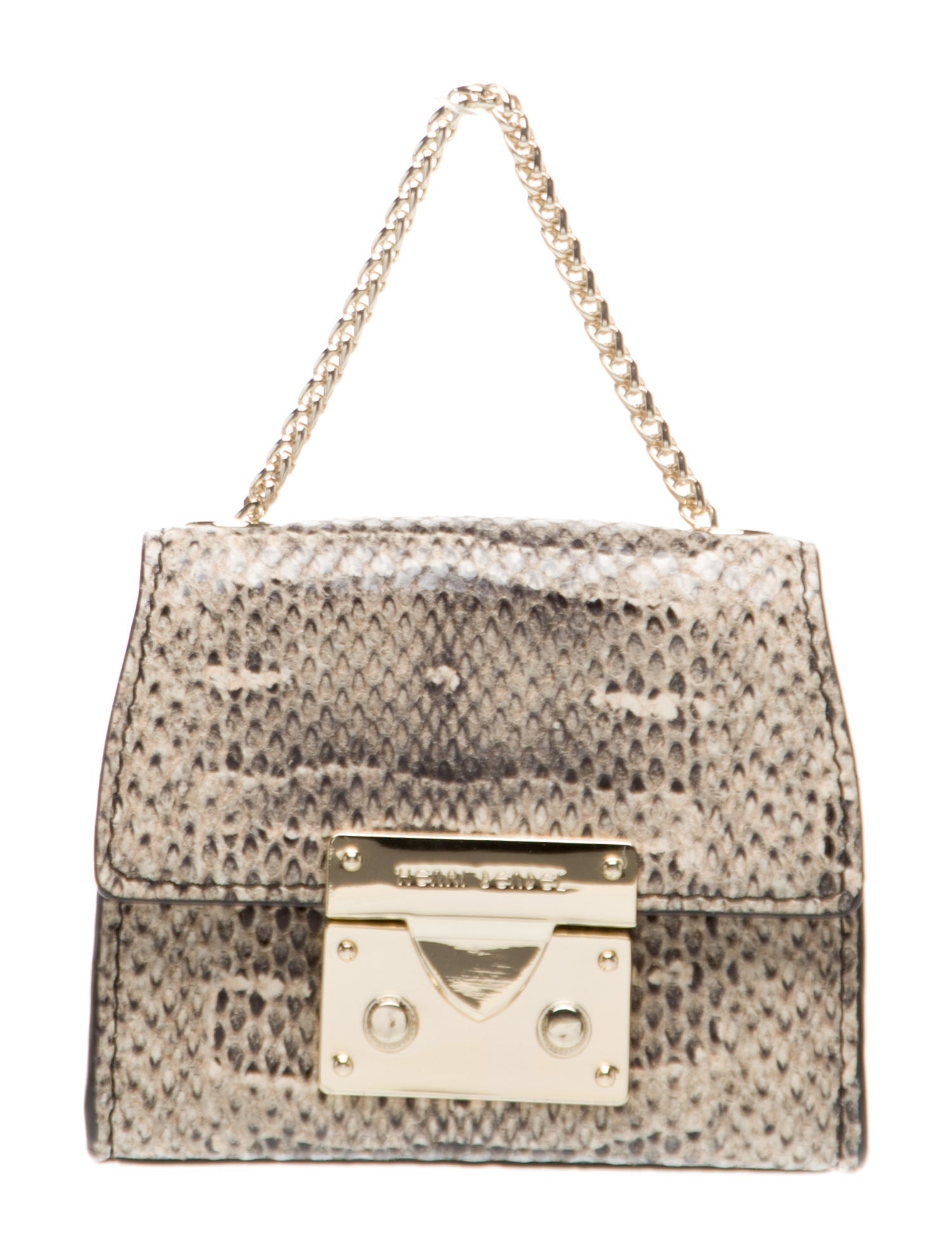 Henri Bendel Leather Evening Bag