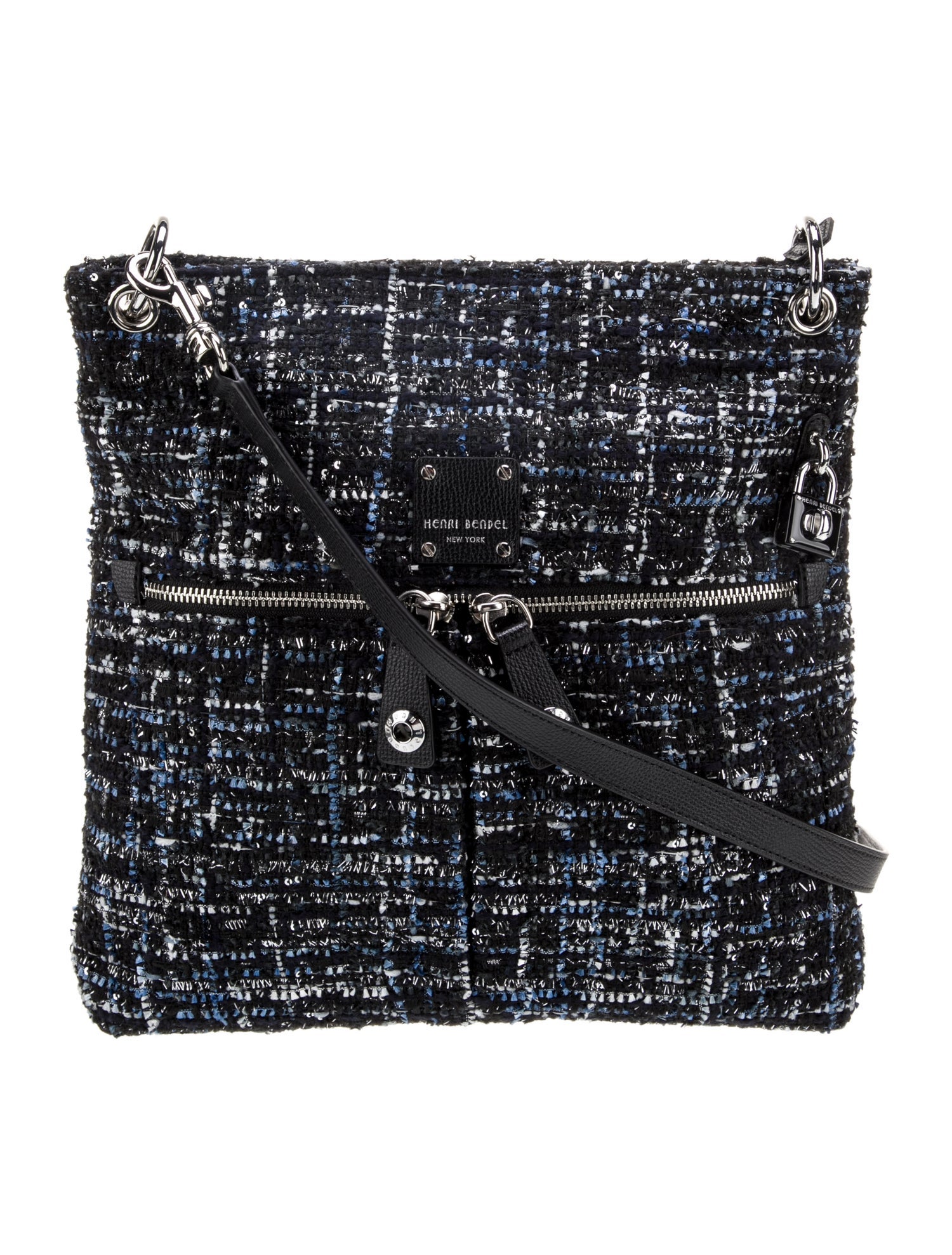 Henri Bendel Tweed Crossbody Bag