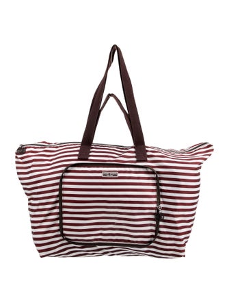 Henri Bendel Canvas Weekender Bag