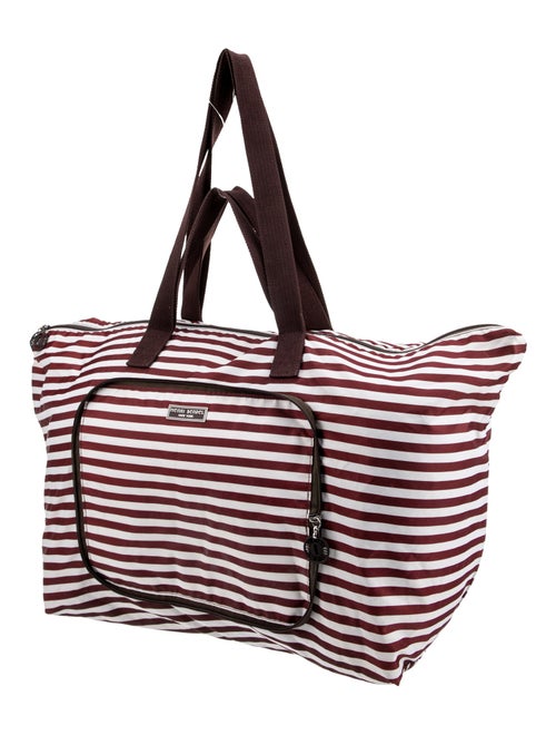 Henri Bendel Canvas Weekender Bag