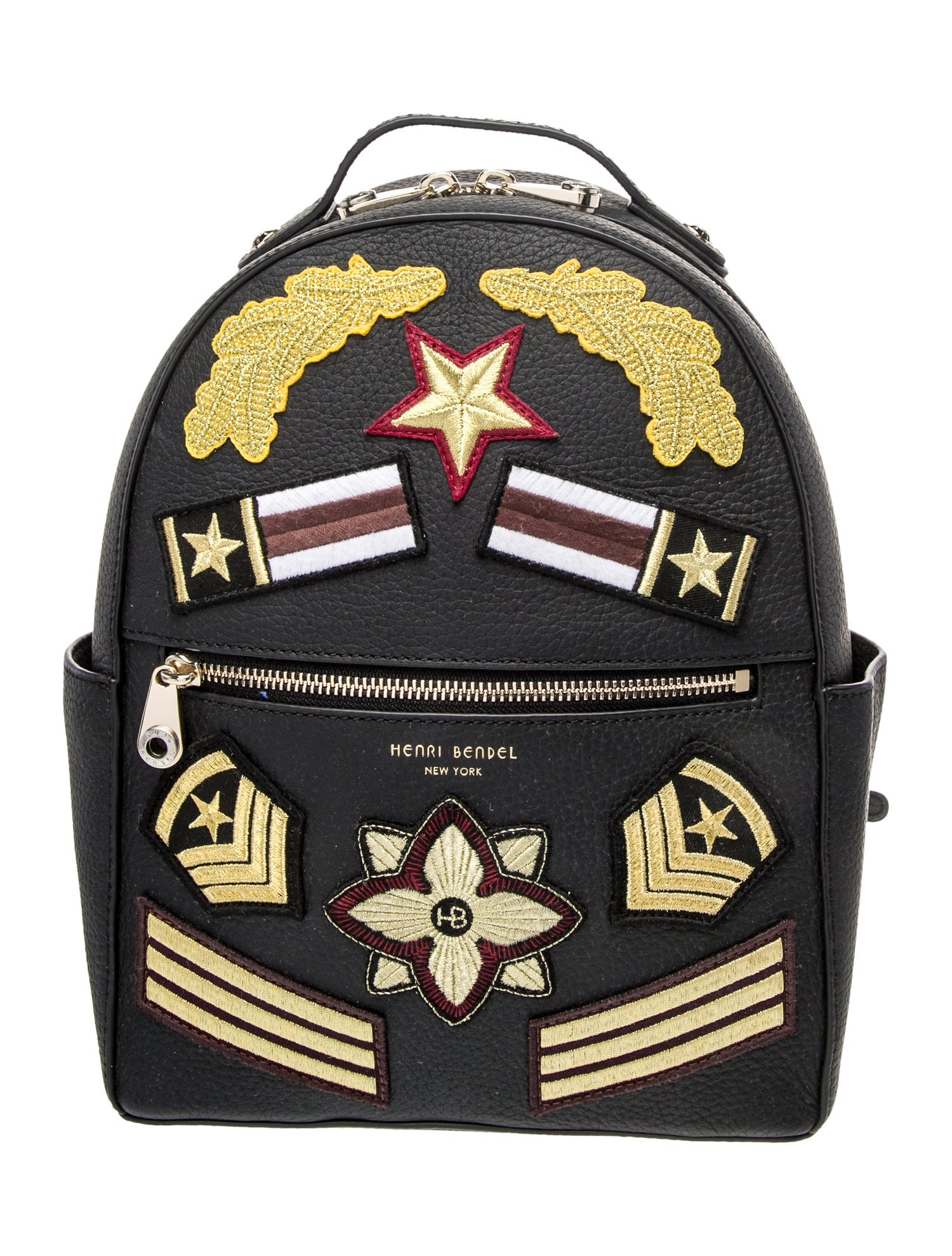 Henri Bendel Leather Backpack