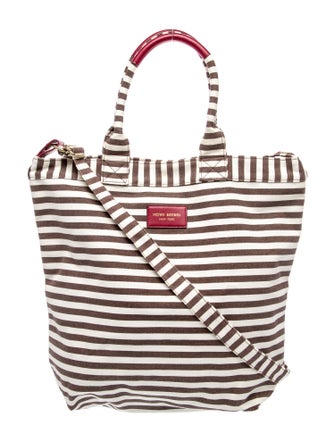 Henri Bendel Canvas Weekender Bag