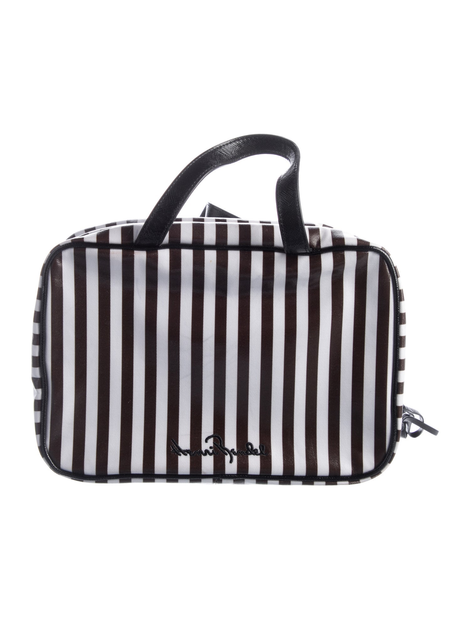 Henri Bendel Pattern print cosmetic bag