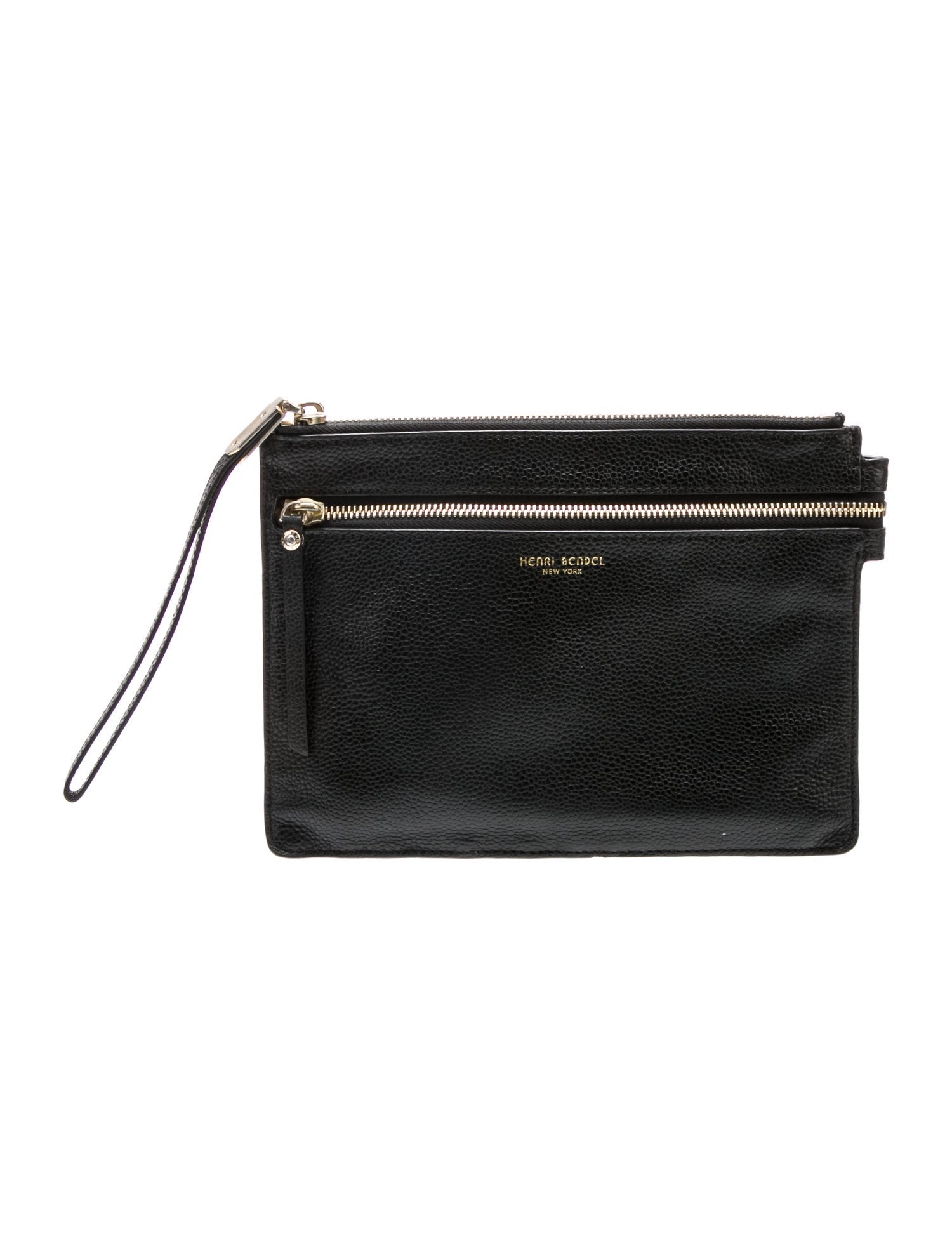 Henri Bendel Leather Clutch