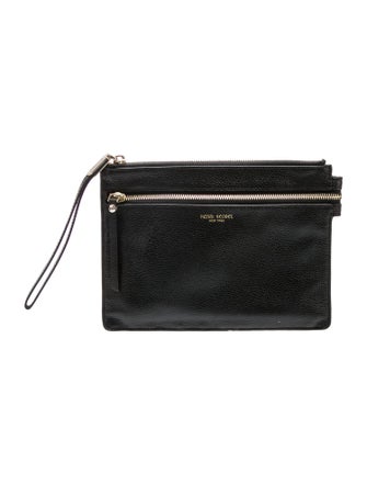 Henri Bendel Leather Clutch