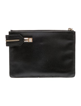 Henri Bendel Leather Clutch