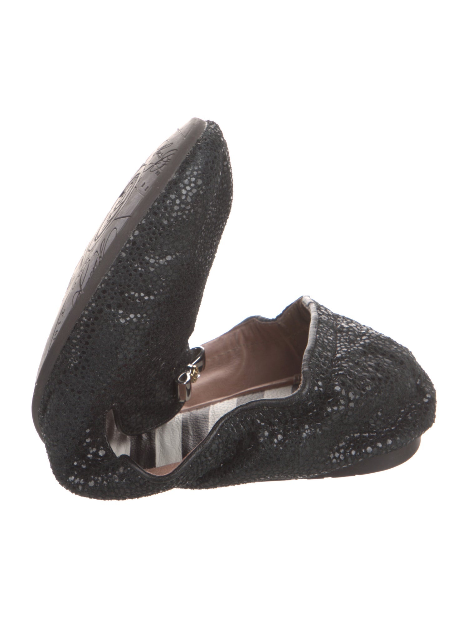 Henri Bendel Leather Flats