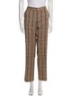 Henri Bendel Virgin Wool Straight Leg Pants