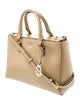 Henri Bendel Saffiano Leather Top Handle Bag