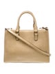 Henri Bendel Saffiano Leather Top Handle Bag