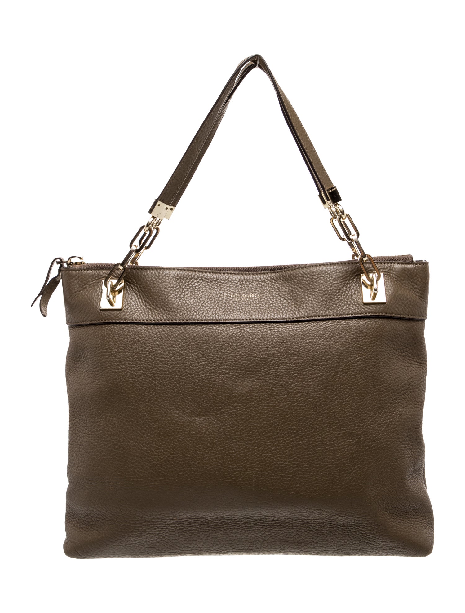 Henri Bendel Leather Messenger Bag