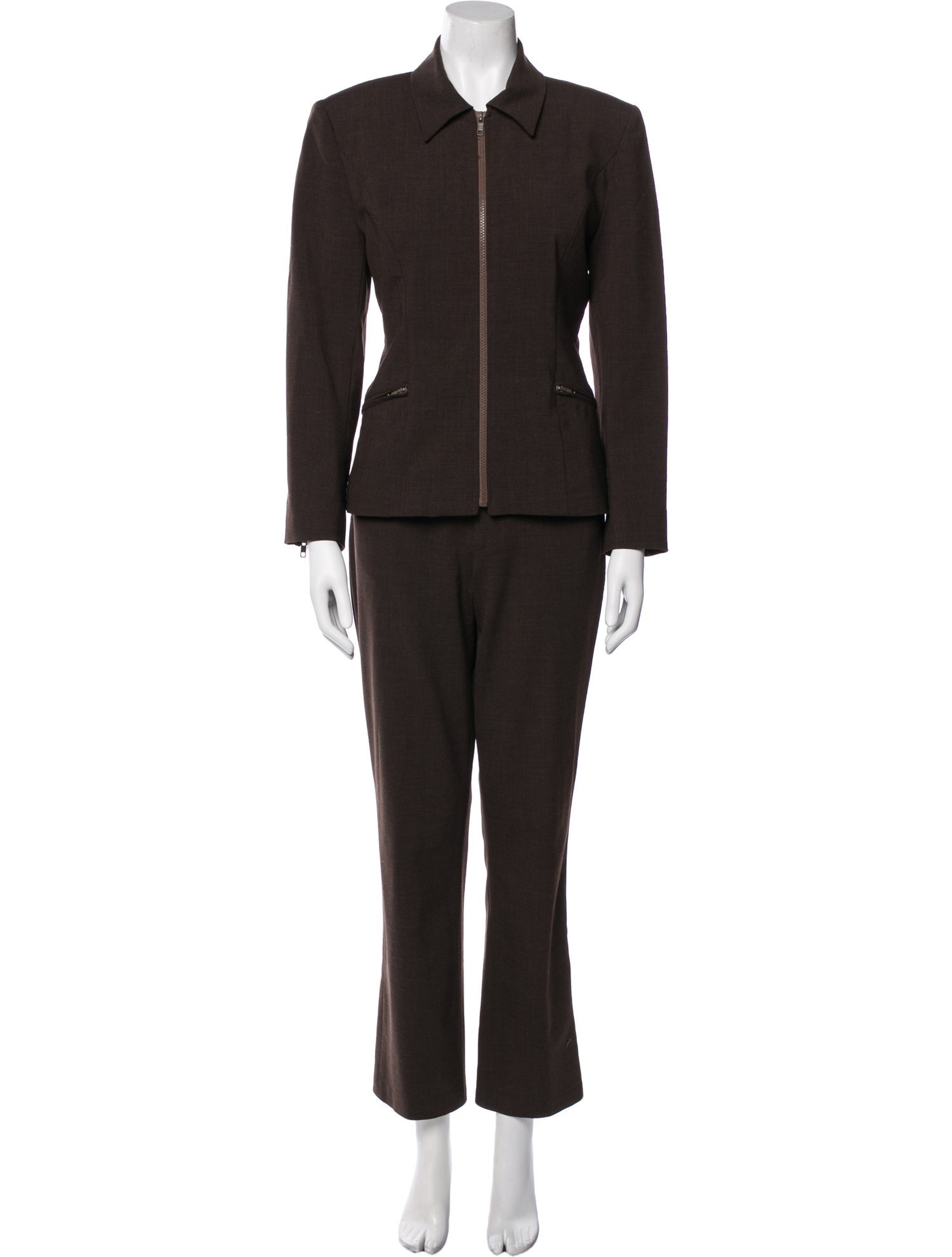 Henri Bendel Wool Pant Set