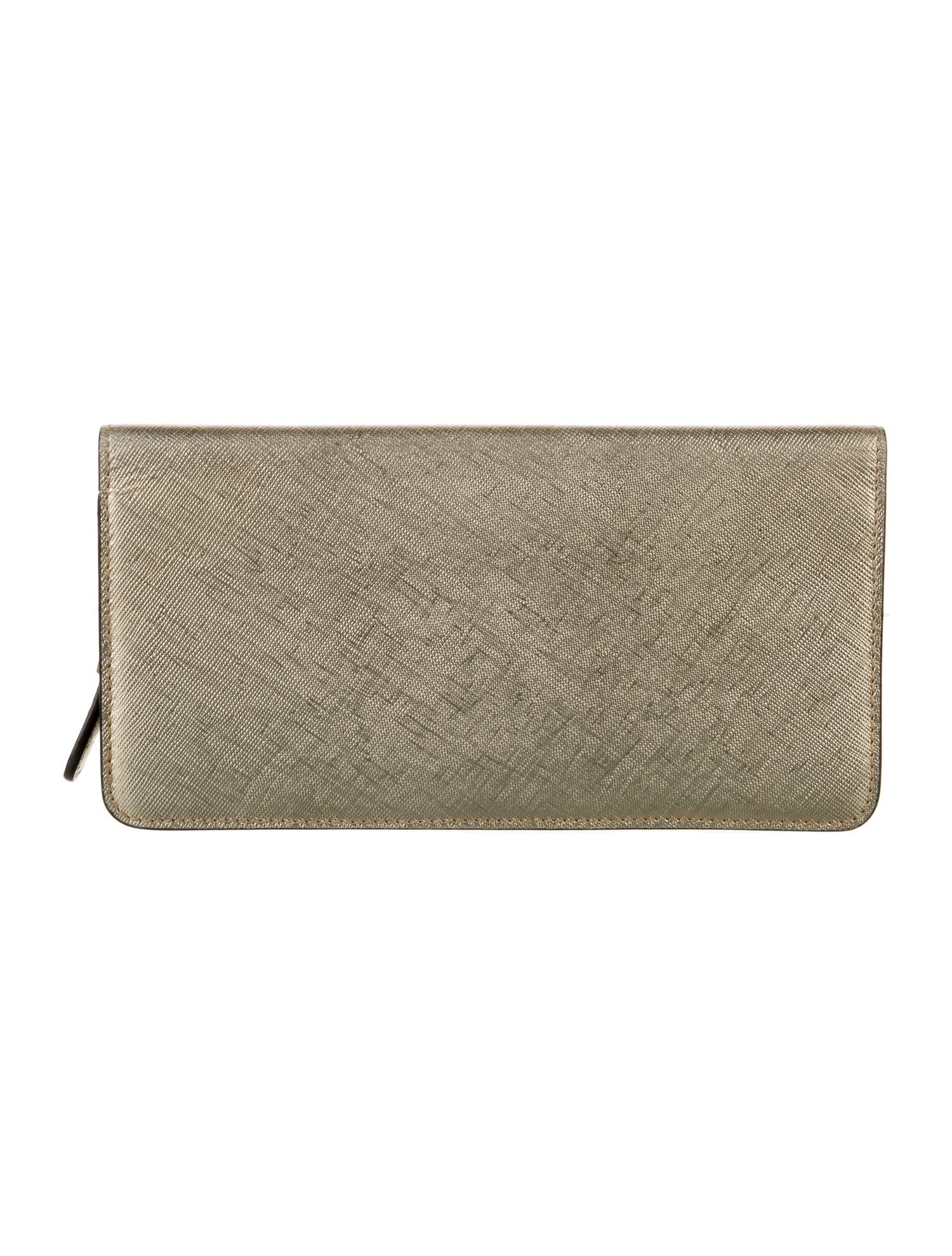 Henri Bendel Canvas Continental Wallet
