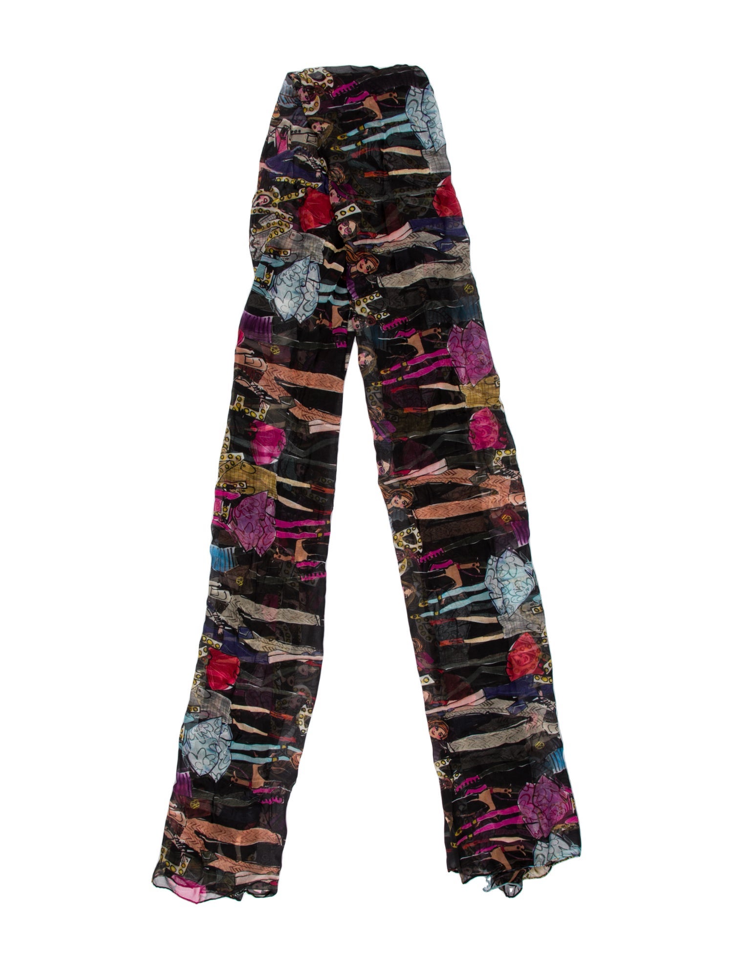 Henri Bendel Striped Scarf