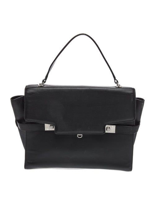 Henri Bendel Leather Top Handle Bag