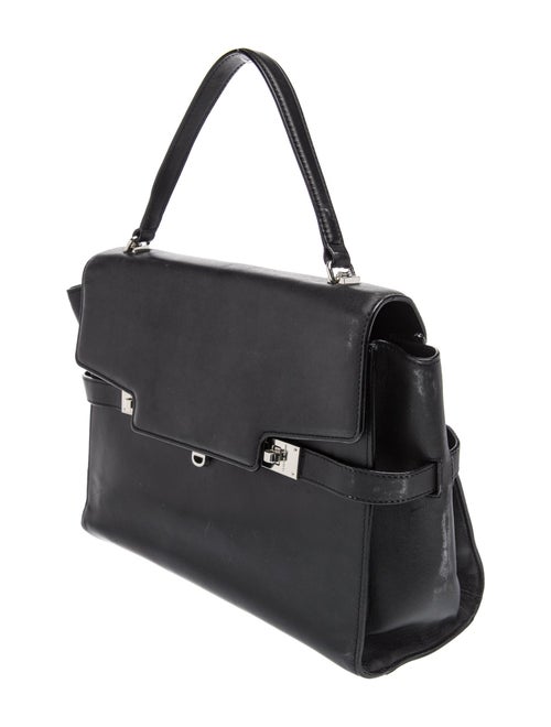 Henri Bendel Leather Top Handle Bag