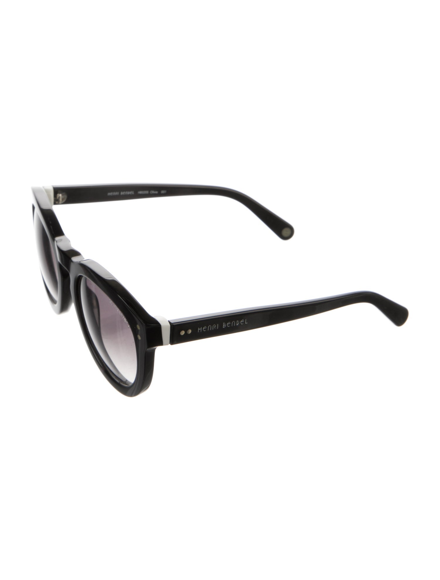 Henri Bendel Round Gradient Sunglasses