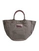 Henri Bendel Canvas Top Handle Bag