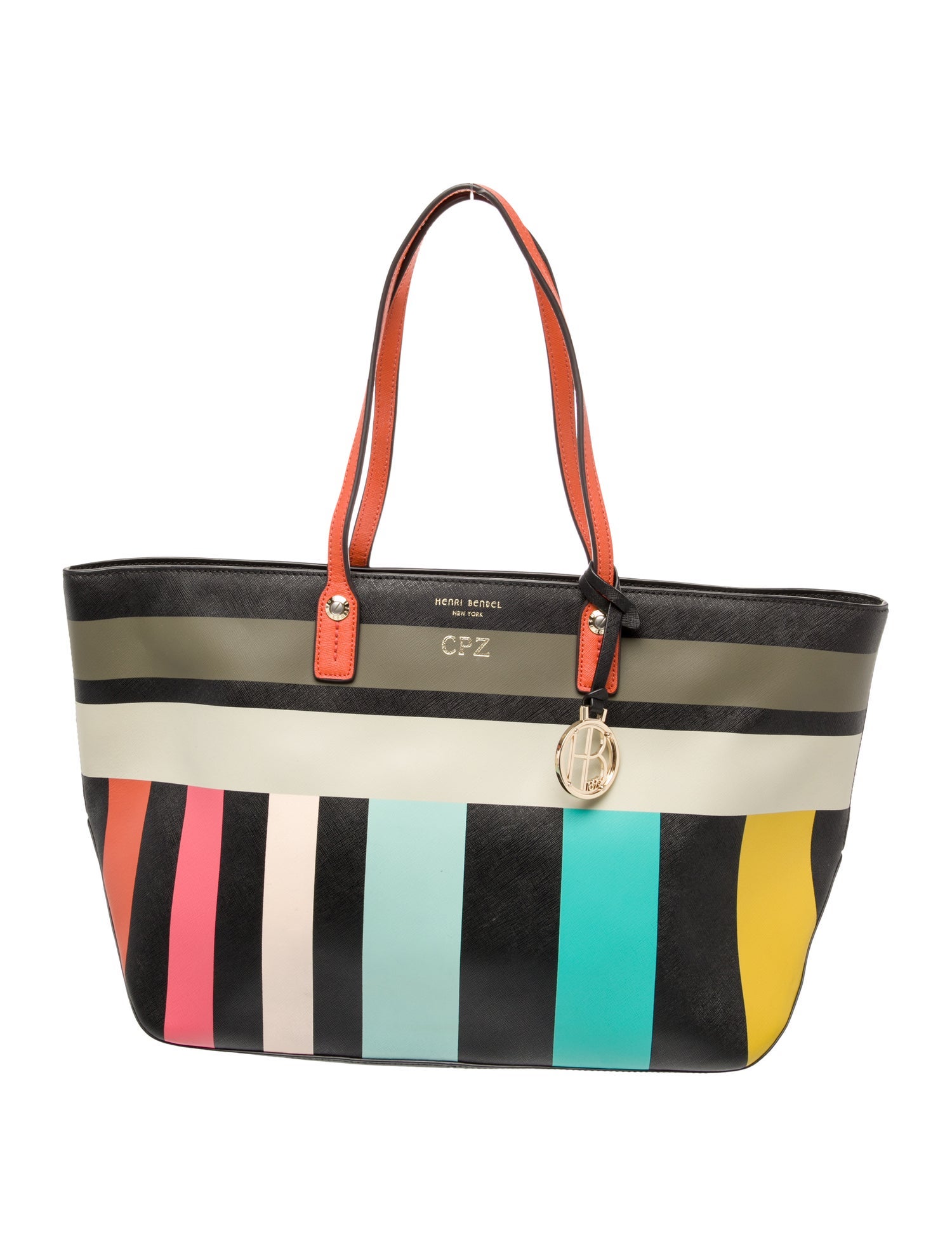 Henri Bendel Saffiano Leather Tote