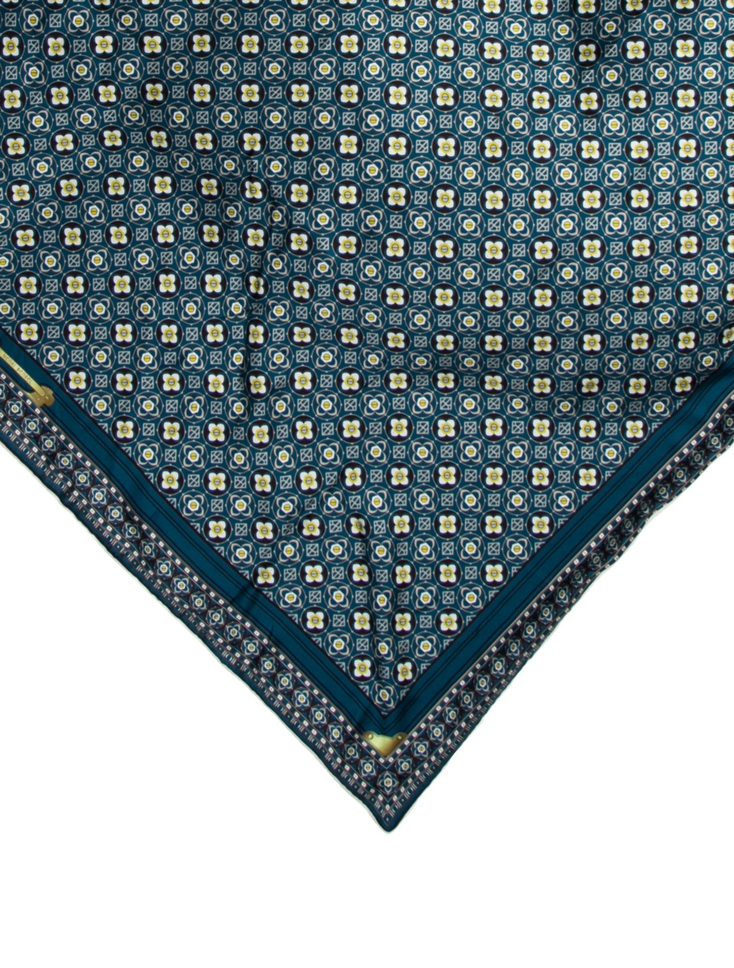 Henri Bendel Silk Printed Scarf