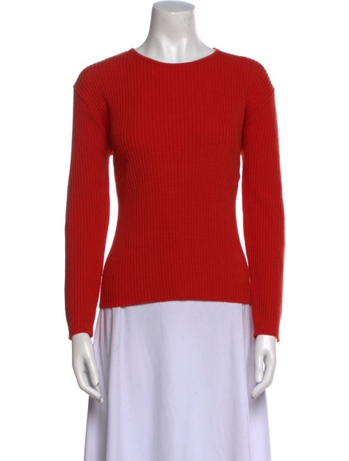 Henri Bendel Merino Wool Crew Neck Top